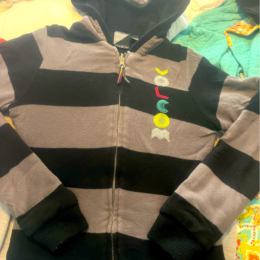 Vintage Volcom Sweatshirt Reversable